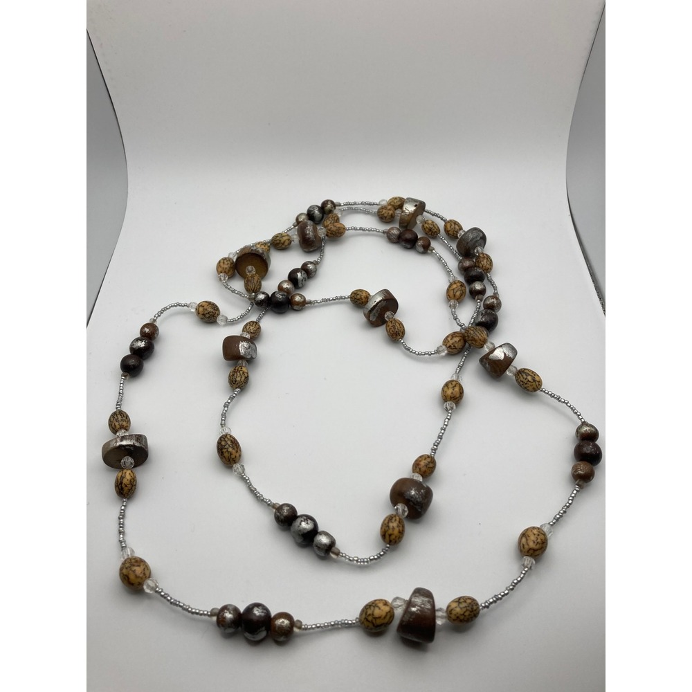 Boho Beaded Necklace Long Strand Costume‎ Jewelry Fashion Accessory